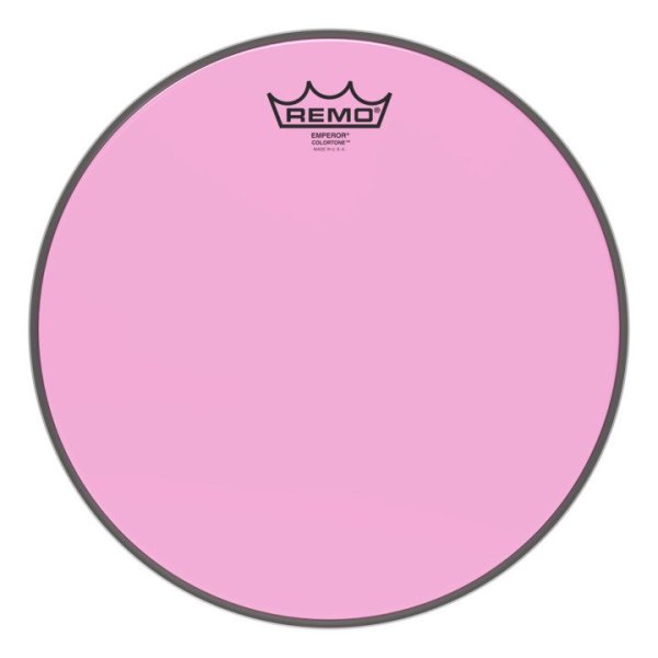 12" Emperor Colortone Pink Drumhead