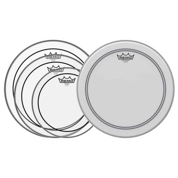 Pinstripe Powerstroke 3 Drumhead Propack