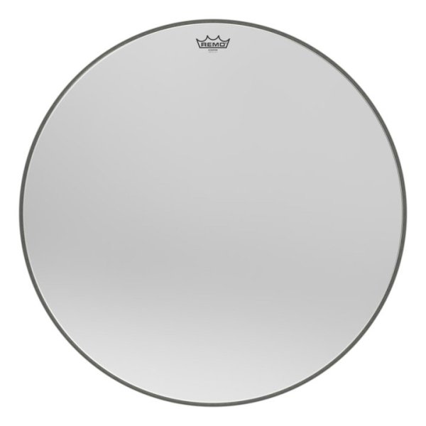 Ambassador® Starfire Bass Drumhead - Chrome, 28"