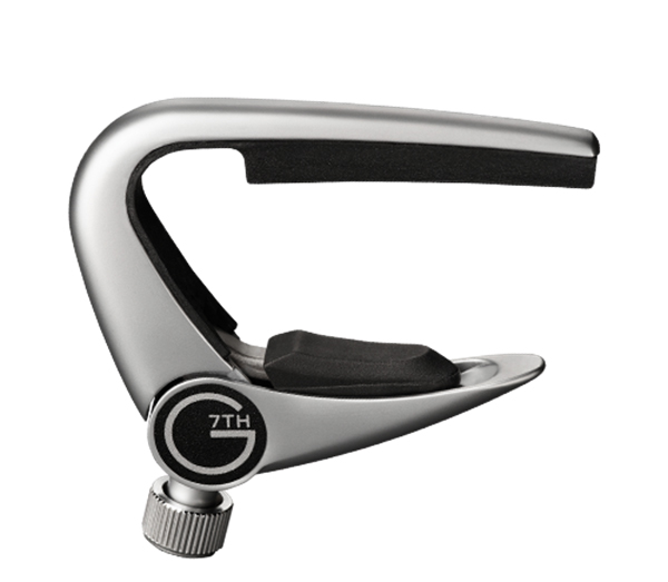 Newport Capo (5 String Partial Silver)