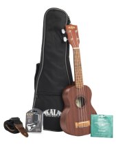 Soprano KA-15 Series Ukulele Bundle