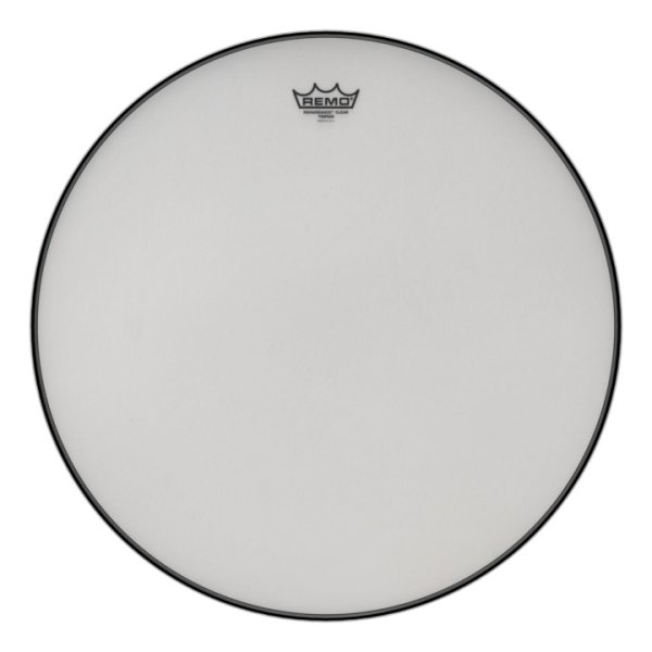 22" RC-Series Renaissance Clear Low-profile Steel Insert Timpani Drumhead