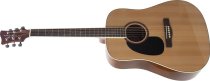 Dreadnought Acoustic Guitar, Full Size, Natural, Left Handed