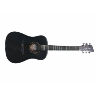 3/4 Size Dreadnought Guitar, Black