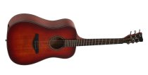 3/4 Acoustic Guitar, Satin Red