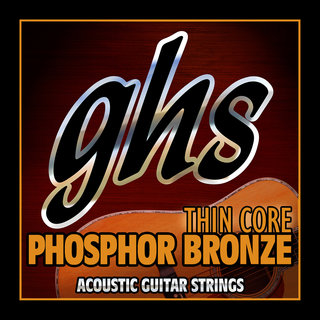 THIN CORE PHOSPHOR BRONZE 6-STRING, Ultra Light