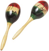 Mexican Wood Maracas