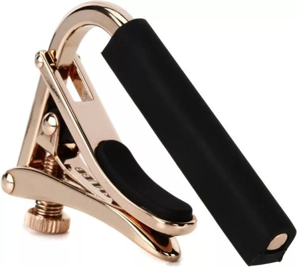 Royale Series, Rose Gold Titanium Finish Capo For Classical Guitar