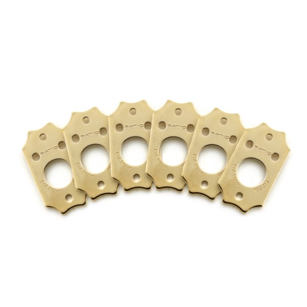 Ratio InvisoMatch Premium Mounting Plates For Gibson Style Screw Hole - Gold