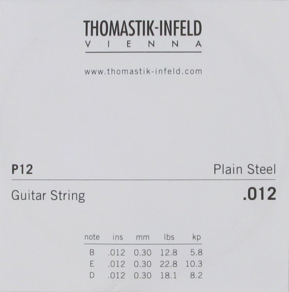 Plain Steel Guitar 1st string (e) .012, Single