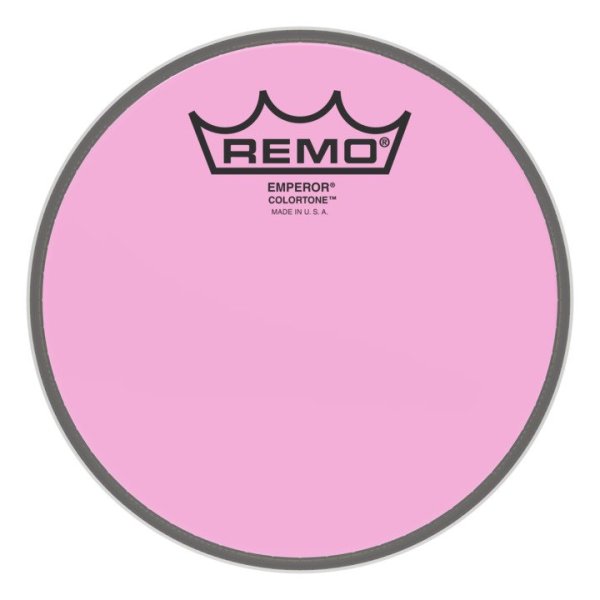 6" Emperor Colortone Pink Drumhead