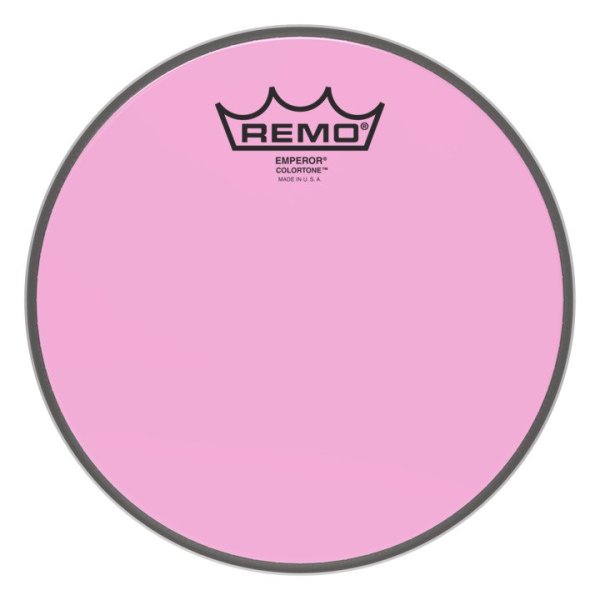 8" Emperor Colortone Pink Drumhead