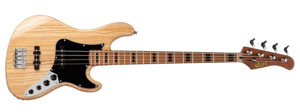 GB Series Roasted Maple Electric Bass, Natural