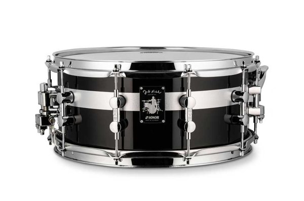 14" 14-Ply Jost Nickel Snare Drum, Piano Black