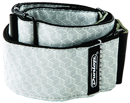 Jacquard Cube Hatch Light Grey Strap