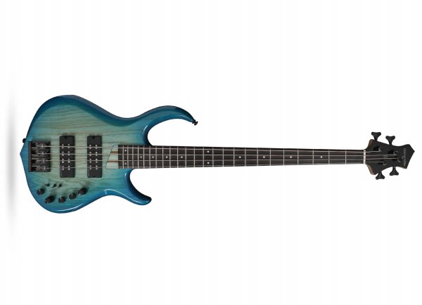 Marcus Miller M5 4st Swamp Ash 2nd Generation, Transparent Blue