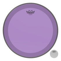 Powerstroke P3 Colortone Purple Bass Drumhead, 16″