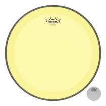 Powerstroke P3 Colortone Yellow Bass Drumhead, 16″