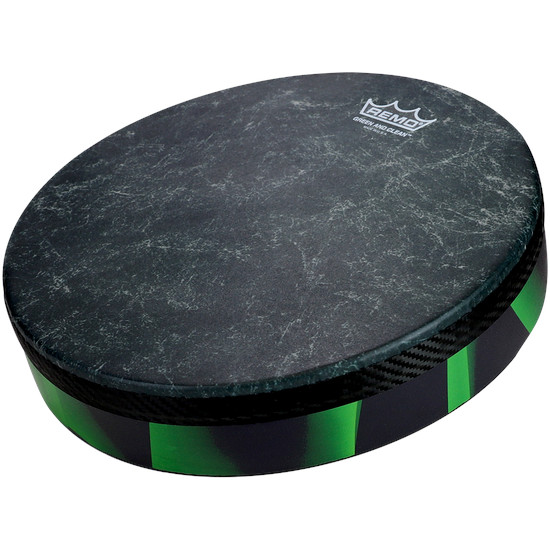 Green and Clean Frame Drum, 10"