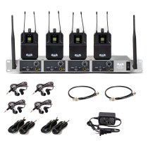 Quad-Mix In-Ear Wireless Monitoring System (T Band: 902 to 928 MHz)