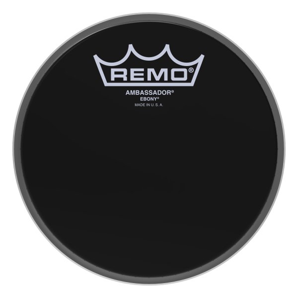 Ambassador® Ebony® Drumhead 6"