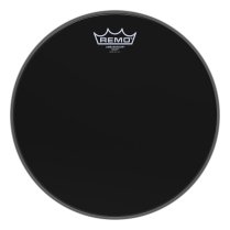 12″ Ambassador Ebony Drum Head