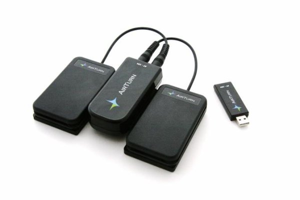 Wireless Dual Pedals For Mac And PC With Musicreader One Year Subscription