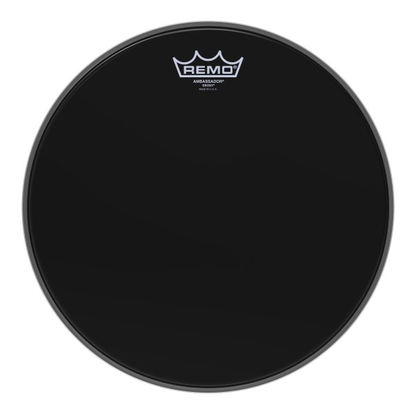 Ambassador® Ebony® Drumhead 13"