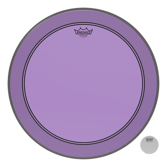 20" Powerstroke P3 Colorton Purple Bass Drumhead