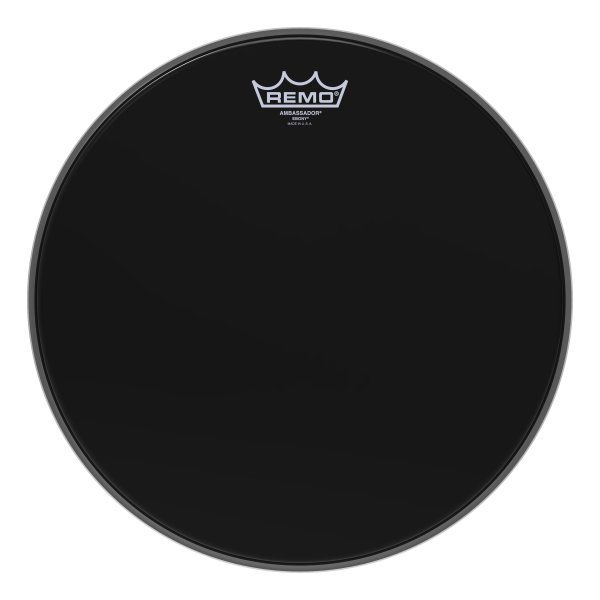 Ambassador® Ebony® Drumhead 14"