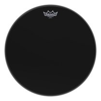 16″ Ambassador Ebony Drum Head