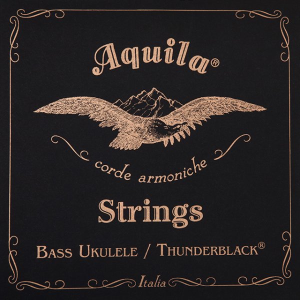 Thunderblack, Bass Ukulele String Set, 4-String