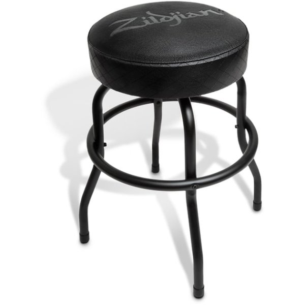 30" Black Logo Barstool