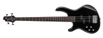 Action Bass Plus Left-Handed Electric Bass, Black