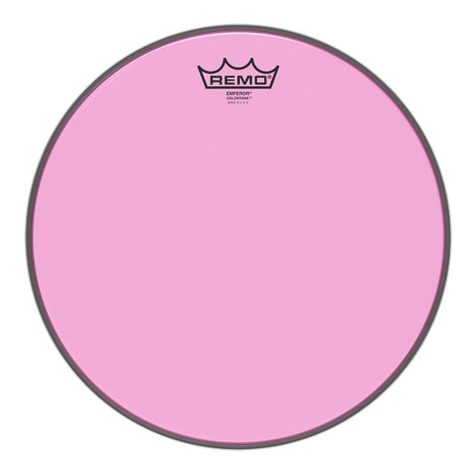 13" Emperor Colortone Pink Drumhead