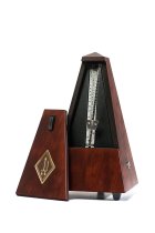 Metronome System Maelzel without Bell, Mahogany Coloured, Mat Silk