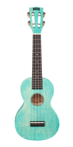 Island Series Concert Ukulele, Acqua Blue