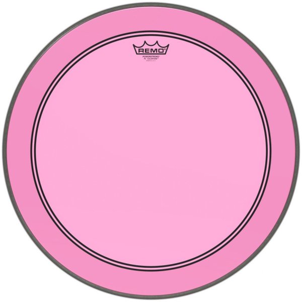 20" Powerstroke P3 Colortone Pink Bass Drum Head