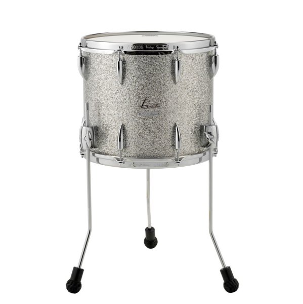 Vintage Series 14" x 12" Floor Tom, Vintage Silver Glitter