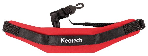 Soft Sax Strap, Red, Open Hook 1902002