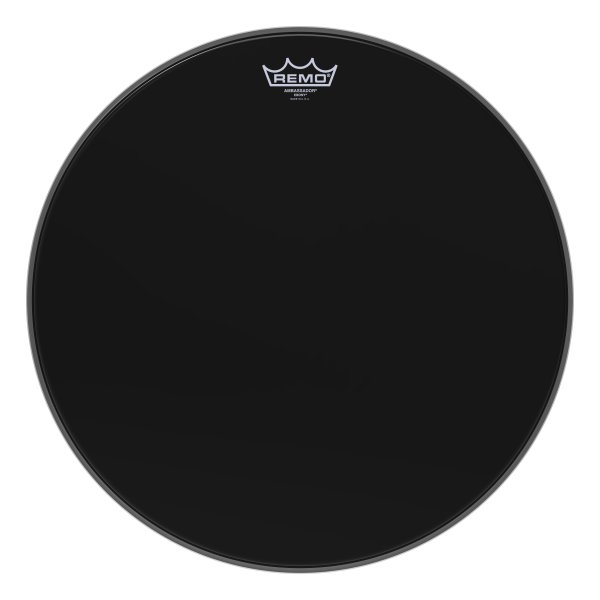 Ambassador® Ebony® Drumhead 18"