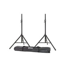 2 Tripod Speaker Stands With Carry Bag