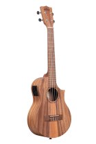 Teak Tri-top Tenor Ukulele With Cutaway & EQ