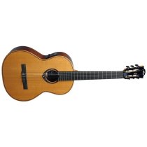 Hyvibe Classic Classical Acoustic / Electric Guitar With Bag, Natural