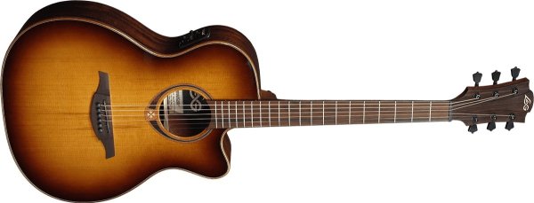 Tramontane 118 Auditorium Acoustic / Electric Guitar, Brown Shadow