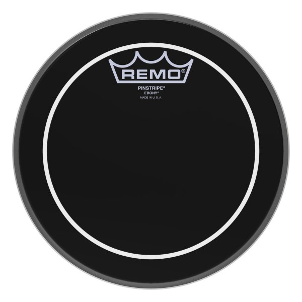 Pinstripe® Ebony® Drumhead 8"