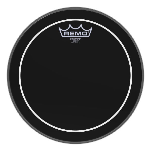 Pinstripe® Ebony® Drumhead 10"