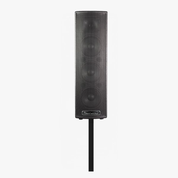 2-channel 120-Watt 3 X 6.5" Active PA Column Speaker