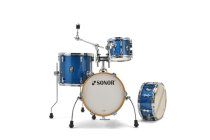 AQX Micro 4-piece Drum Shell Set, Blue Ocean Sparkle