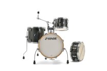 AQX Jungle 4-piece Drum Shell Set, Black Midnight Sparkle